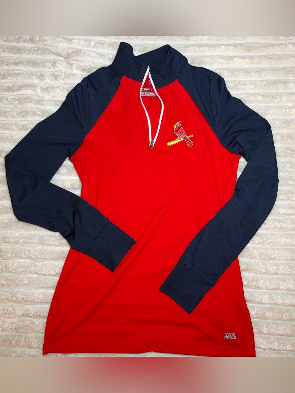 St Louis cardinals quarter zip